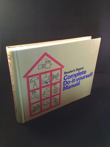 Readers Digest Complete Do it Yourself Manual 1977 Print Hardback