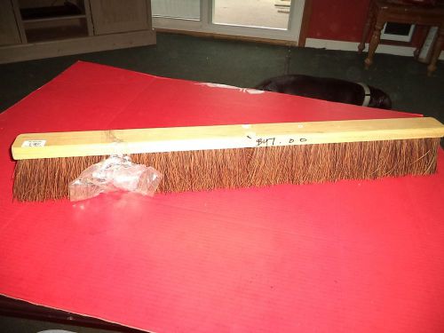 Palmyra garage brush head 3621913600 push broom street heavy duty wood block new for sale