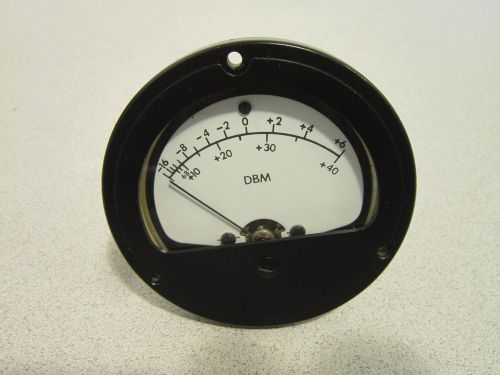 Analog audio level meter 7325193-10 nsn 6625003121304 appears unused more info for sale