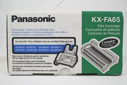 Panasonic kx-fa65 film cartridge for kx-fp101+kx-fhd301 series fax machines 100m for sale
