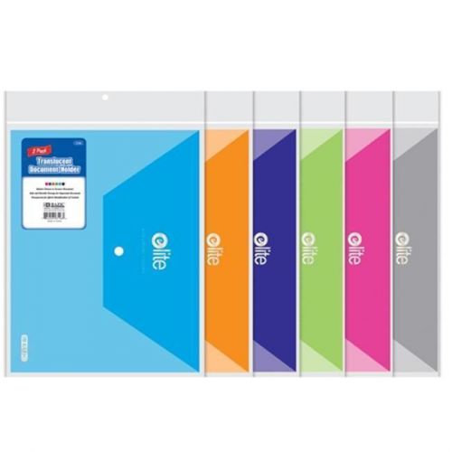 BAZIC Clear Color Letter Size Document Holders, #3196