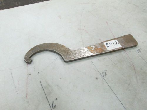 Spanner Wrench Heavy Duty C/S 3/8&#034; Thick Throat Size 3.5&#034; Length 14&#034;