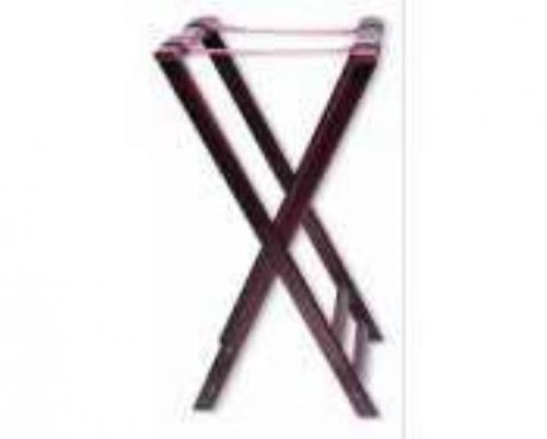 Thunder Group Double Bar Wood Tray Stand