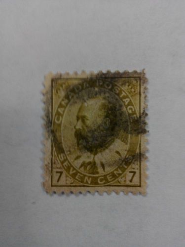 CANADA STAMP 1900s early Ed VII issue 7c. fine used