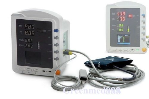 CE Vital Sign Portable Blood Pressure Patient Monitor 3 parameter NIBP, Spo2, PR