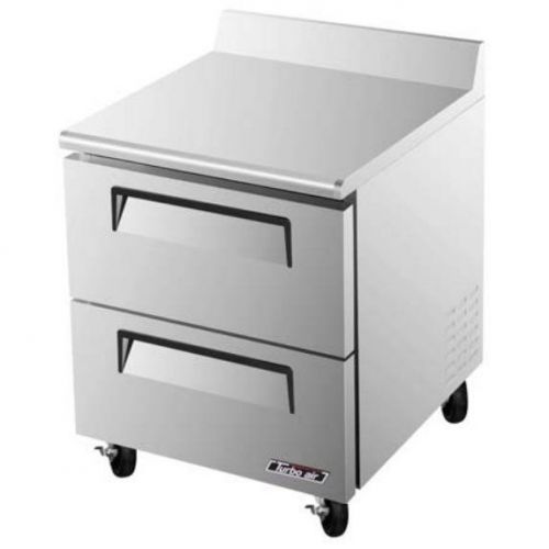 Turbo air twf-28sd-d2, 2 drawers worktop freezer for sale
