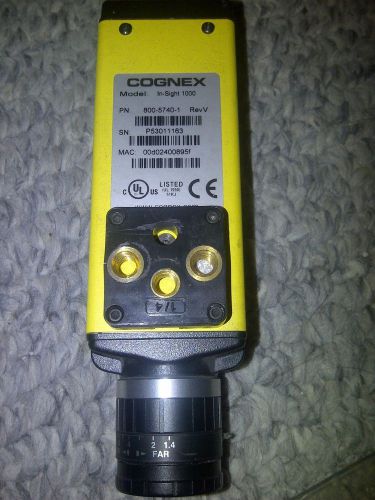Cognex 800-5740-1 In-Sight 1000  Camera