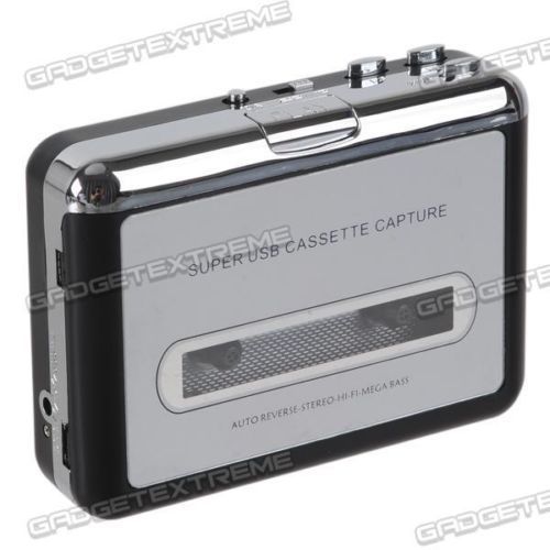 EZCAP Mini USB Cassette Capture Converter Audio Capture Tapes to MP3 Plug