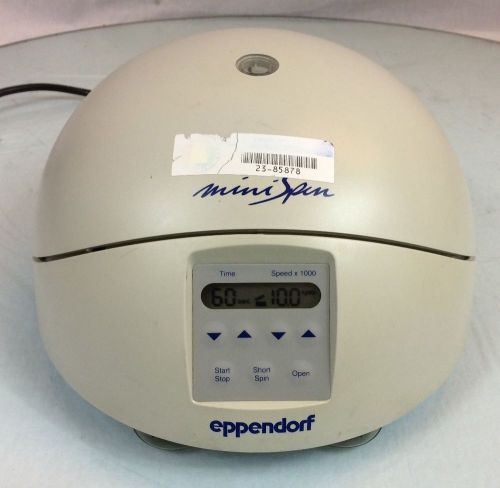 Eppendorf Mini Spin 5452 Microcentrifuge F45-12-11 Rotor Centrifuge