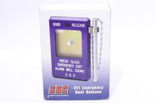 SOC SECURITY DOOR CONTROLS 491 | BREAK GLASS EMERGENCY DOOR RELEASE