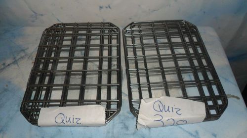Lot of 9 quiznos sub sandwich toasting tray conveyor oven rack racks for sale