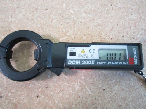 Megger DCM300E, Leakage Clampmeter