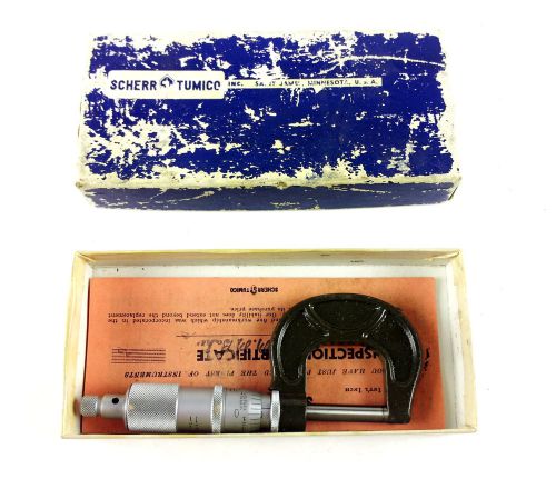 Vintage Sherr Tumico &#034; MICROMETER &#034; with Original Box and Instructions