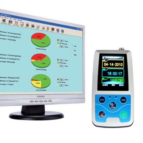 Ambulatory Blood Pressure Monitor 24H HolterCardioScape ABP Monitor+New Software