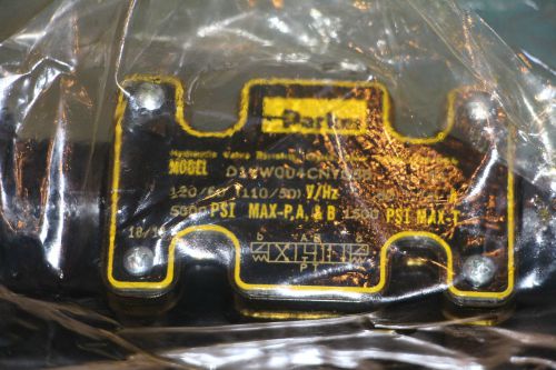 Parker d1vw004cnyg56 hydraulic directional control valve 110/120v new for sale