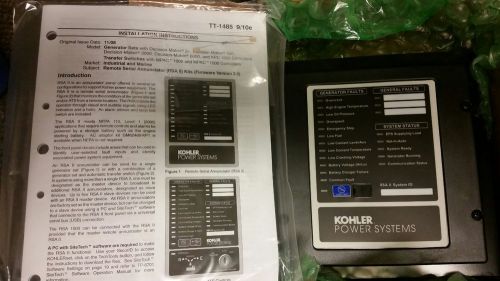 Kohler Generator  Remote Annunciator