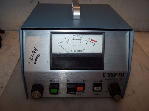 EC ELECTRO-CRAFT E-552-M MOTOR SPEED CONTROLLER