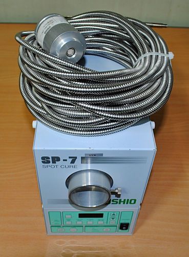 Ushio UV Lamp SP-7 Spot Cure SP7-250UB &amp; Optical Cable AF-604NQ-HN2 free ship
