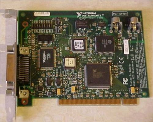 National Instruments PCI-GPIB+ IEEE 488.2 Controller Analyzer Card 183617F-02