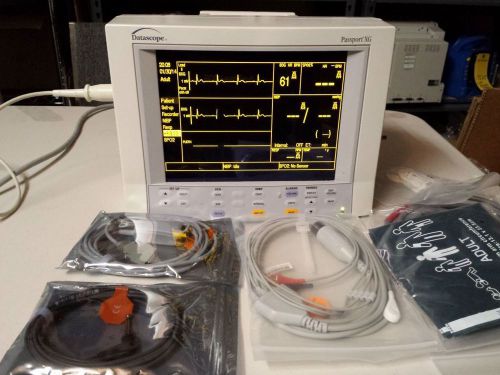 Datascope XG Patient Monitor w/ accessories
