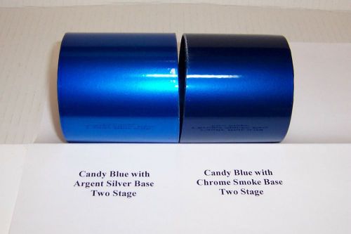 Brand New Virgin Transparent Candy Blue Powder Coating Powder Coat Paint (1LB)!