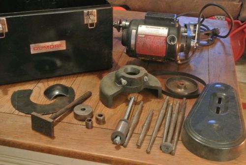Dumore tool post grinder no. 57-011 120 volt 3/4 hp 10,500-16,000 lathe machine for sale