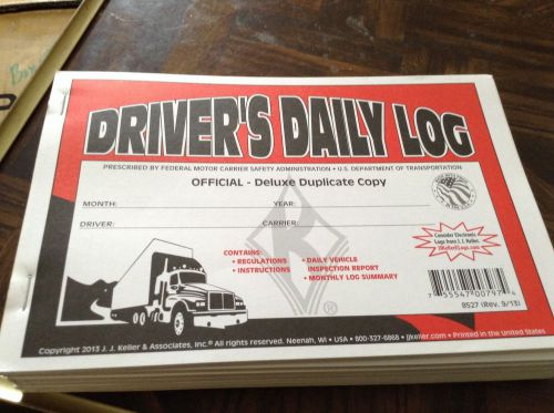 JJ Keller drivers daily log books