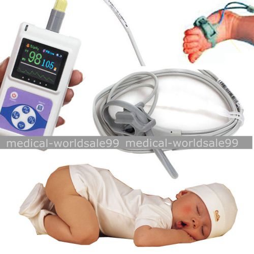 2015 new sale infant neonatal baby handheld pulse oximeter spo2 monitor software for sale