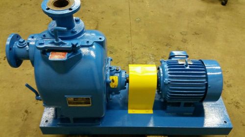 Gorman rupp self priming centrifugal pump model t3a60-b 7.5 hp electric motor for sale