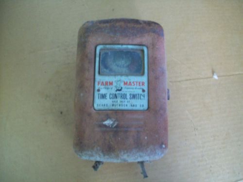 Vintage Sears Roebuck &amp; Co Time Switch No. 1623  FARM MASTER