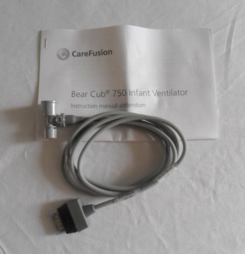 Carefusion VIASYS Bear Cub 750 Infant Ventilator 16812 Hotwire Flow Transducer