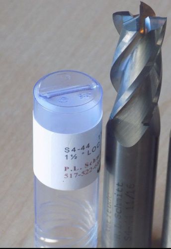 1 pc-11/16&#034; diameter, 1 1/2&#034; loc, 4&#034; oal 4 flute carbide end mill-usa made for sale