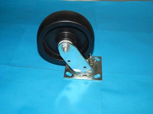 Albion 6&#034; diameter swivel plate caster wheel approx 1000 lbs capacity for sale