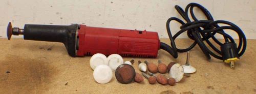 Milwaukee 5192 Heavy Duty Die Grinder w/Attachments - Pre-Owned - Working
