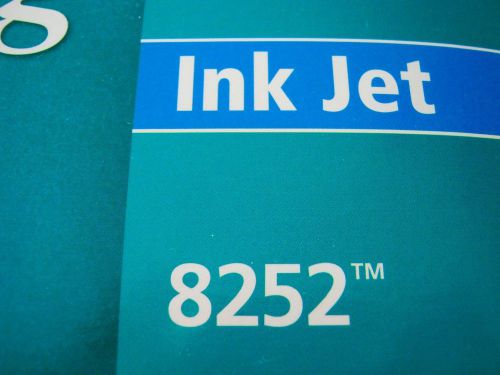 AVERY 8252 Color Printing White Ink Jet Labels -14 Per Sheet - 238 Labels New OP