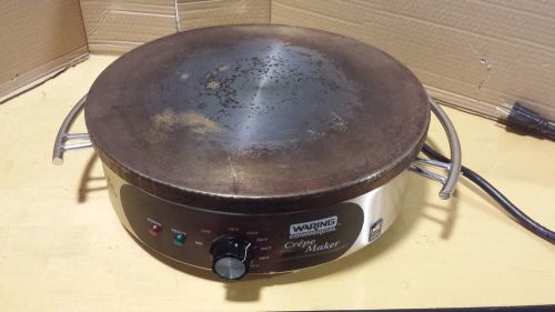 Waring commercial wsc160 heavy-duty commercial electric crepe maker, 16-inch for sale