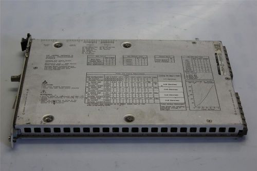 HP Agilent E1485A  75000 Series C VXI Signal Processor Card ( OPT: 1FL AN2 )