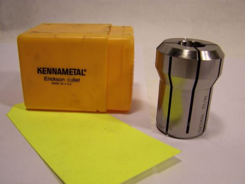 KENNAMETAL ERICKSON COLLET 19/32 UNUSED FROM OLD STOCK. SB6