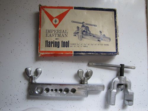 Vintage imperial eastman 45 degree flaring tool instructions original box for sale