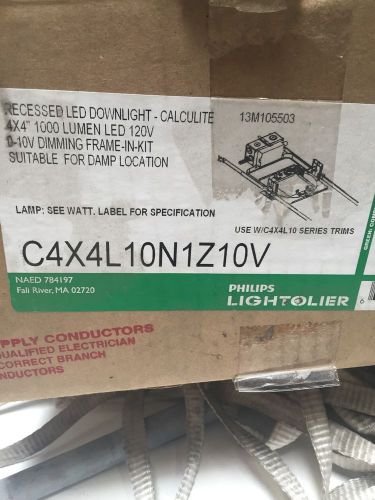 Lightolier Calculite LED Downlight Frame In Kit