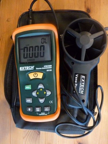 Extech AN100, CFM/CMM Thermo-Anemometer  excellent condition