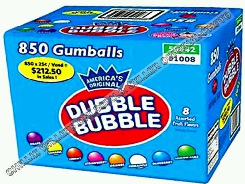 Dubble Bubble 17 LBs 1 inch Gumballs
