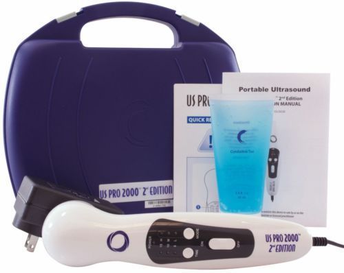 US Pro 2000 2nd Edition 1 MHz Therapeutic Portable Ultrasound Pain Relief Device