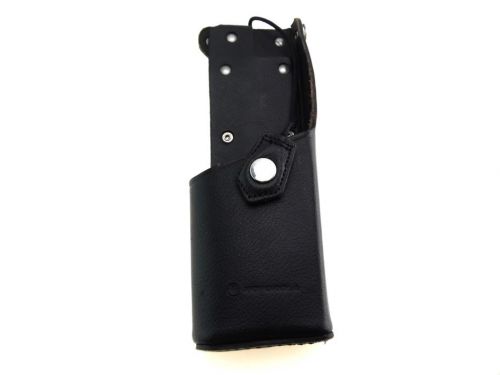 Motorola black radio belt loop snap closure protective case model #ntn7572a for sale