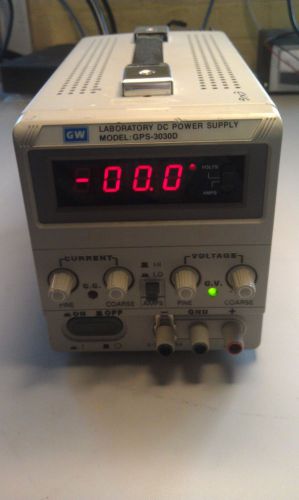 GW Laboratory DC Power Supply Model: GPS-3030D - Working!