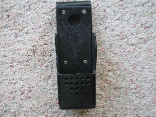Leather radio holsters w/belt loop for sale