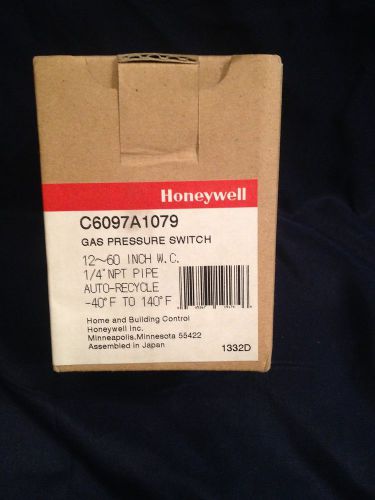 Honeywell C6097A1079 Pressure Switch
