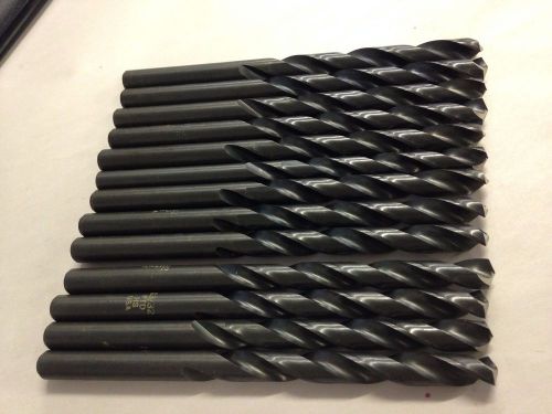 LONG HI SPEED SPIRAL DRILLS, LOT SIZE 13, DRILL SIZE 21/64&#034;- .3281, 6&#034; LONG