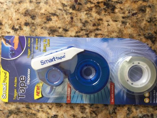 Smart Tape W/ Trigger Action  and 1 refill,Easy to Use Clean 3/4 inch *16.4 yard