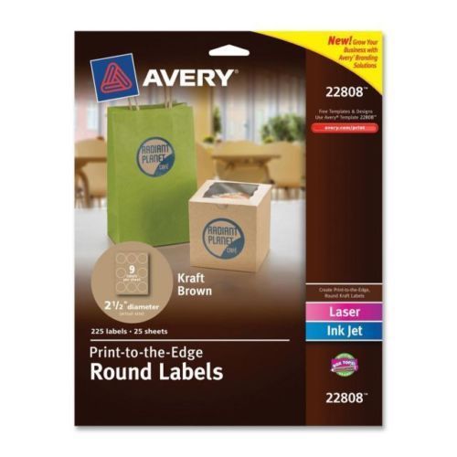 Avery Print To The Edge Round Labels - AVE22808